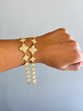 Four Clover Diamond Wristlet
