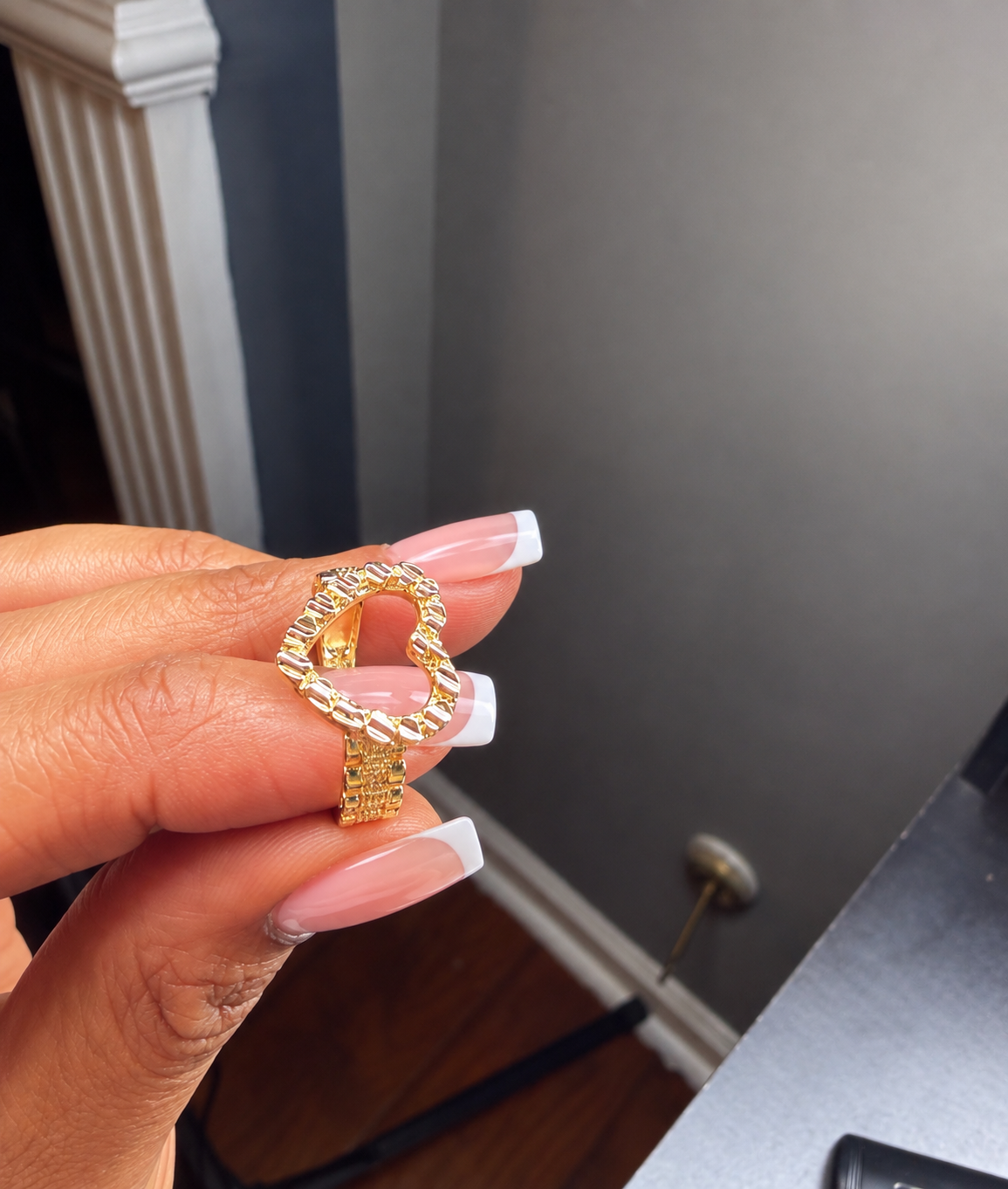 Cœur Ouvert Ring ✨