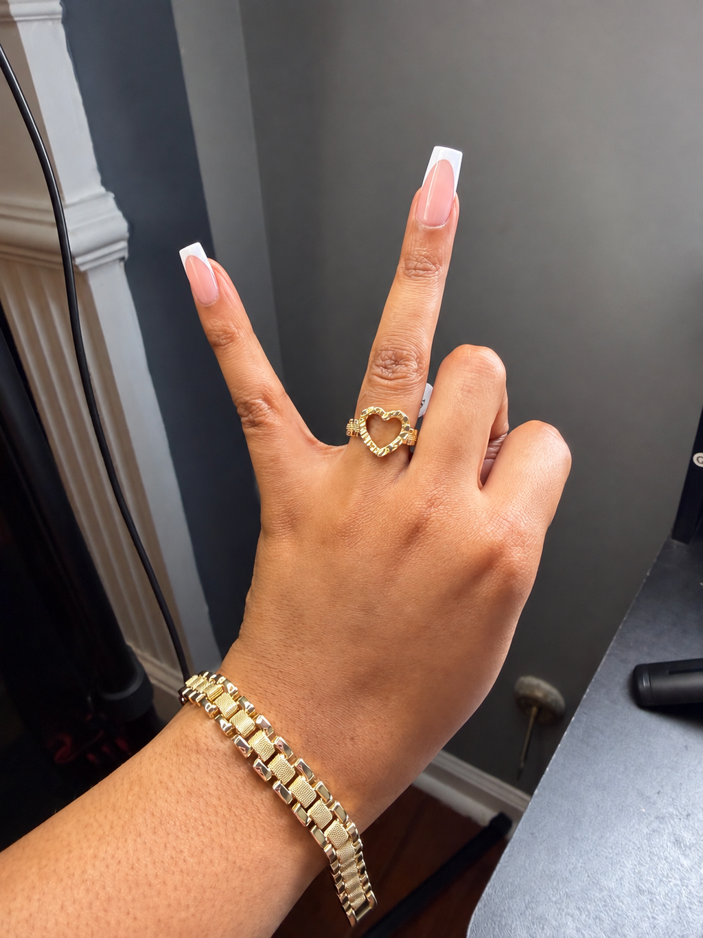 Cœur Ouvert Ring ✨