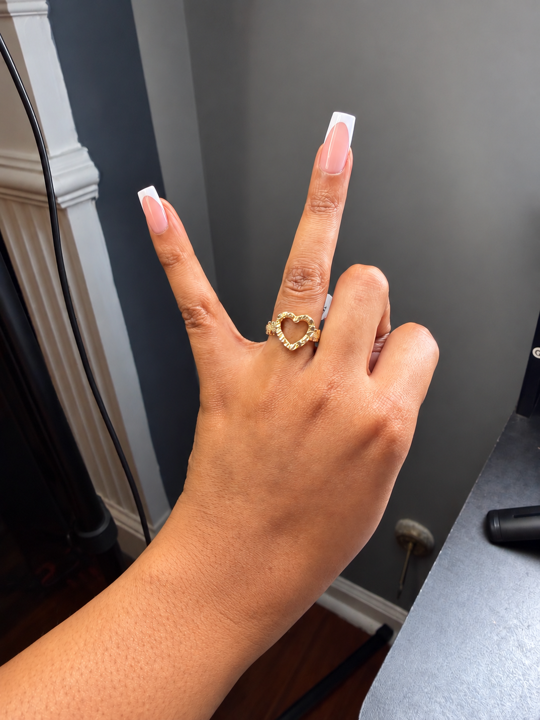 Cœur Ouvert Ring ✨