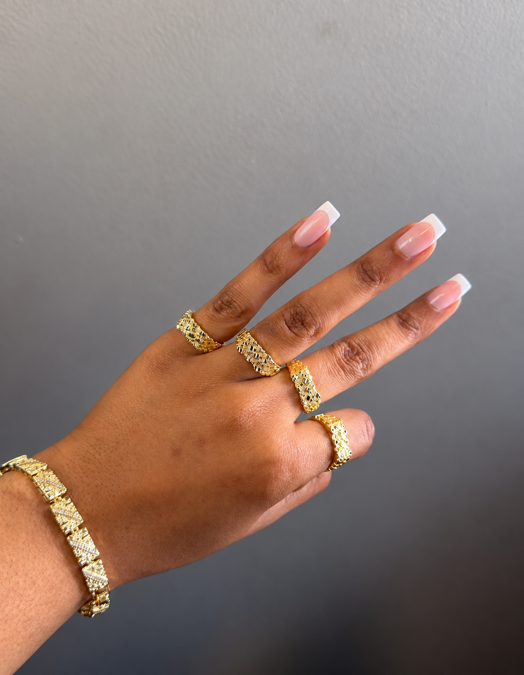 Men’s Sleek Nugget Ring