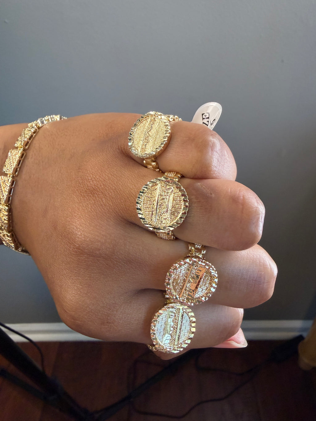 Men’s Round Rolex Ring